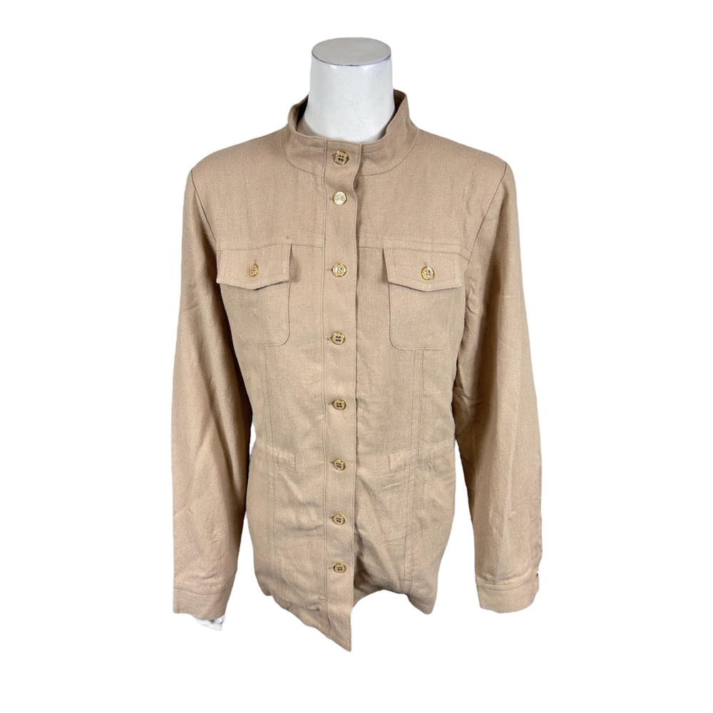 Susan Graver Pure Linen Blend jacket